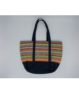 Recycled Tote Bag Upcycled Ecofriendly Bag Handmade Colorful Woman Shoul... - $35.00