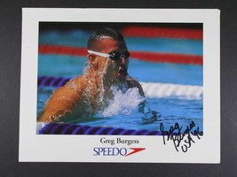 Greg Burgess Signed Autographed Color 8x10 Photo - £11.73 GBP