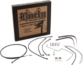 Burly Cable and Brake Line Kits 16in. Gorilla Bars Black B30-1171 - £322.04 GBP