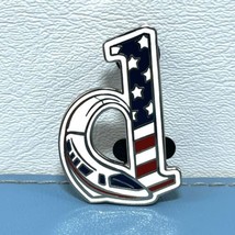 Walt Disney World Pin Character Icon Letter “d” Patriotic Monorail 2005 - $17.10