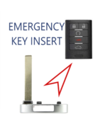 HU100 Emergency Key Blade FOR Cadillac Saab  2010-2020  PN: 20765513 - $13.79 CAD