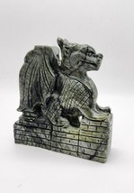 Xiuyan Jade Dragon On Castle Wall, Mystical Gemstone Dragon, Crystal Ene... - £61.94 GBP