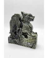 Xiuyan Jade Dragon On Castle Wall, Mystical Gemstone Dragon, Crystal Ene... - £61.94 GBP