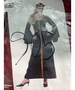 Lady GUINEVERE Steam Velour Dress Headpiece Adult Small Costume Halloween - $22.76