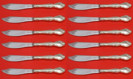 Melrose by Gorham Sterling Silver Fish Knife Custom Set 12 pcs 8 1/4&quot; - $15,591.39 MXN