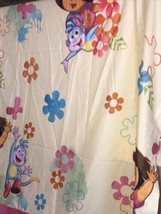 Dora The Explorer 1 Curtain Panel Yellow Monkey Boots Fabric Craft Quilt... - £11.97 GBP