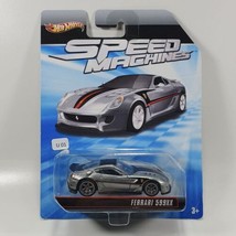 Hot Wheels 2010 Ferrari 599xx Zamac Speed Machines - with Protector - $399.90