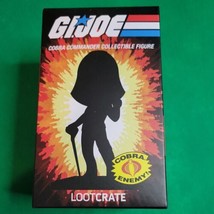 G.I. Joe Cobra Commander Collectible 5&quot; Figure LootCrate Hasbro 2021 - £11.93 GBP