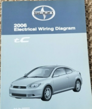 2006 Scion tC Tc Electrical Wiring Diagram Troubleshooting Manual EWD EVTM OEM - $24.95