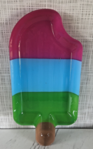 Summer Popsicle Serving Tray 1.5" x 18" x 8.7” Kohl’s Celebrate Together... - $10.71