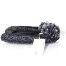 Deerfoams Women&#39;s Black Slip-on Slippers Small(Size 5-6) INDPNLS108 - $14.99