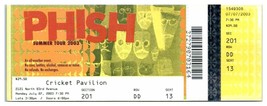 Etui Phish Pour Untorn Concert Ticket Stub July 7 2003 Phoenix - £40.44 GBP