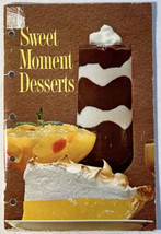 Sweet Moment Desserts Cookbook -  Vintage General Foods Binder Recipes - £6.75 GBP
