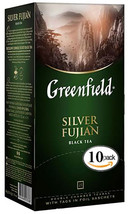 Greenfield Silver Fujlan Black 25 Tea Bags X 10 Boxes - $49.49