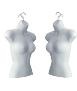 New Female Torso Mannequin Form- White 2PK - $49.64 CAD