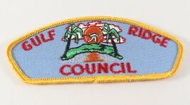 Vintage Gulf Ridge Council Twill T Boy Scouts BSA Shoulder CSP Patch - $10.81 CAD