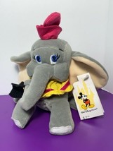 Dumbo Flying Elephant with Magic Feather 6&quot; Bean Bag Plush Walt Disney W... - £11.67 GBP