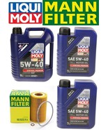 Oil Change Kit wLiquimoly 5W-40+MANN Filter HU925/4x BMW E36/E39/E46/E83... - $144.75 CAD