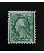 1921 1c George Washington, Green Scott 543 Mint F/VF NH - $2.39