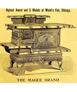Worlds Fair Magee Grand Range 1894 Advertisement Victorian Wood Burning ... - $464.80 MXN Worlds Fair Magee Grand Range 1894 Advertisement Victorian Wood Burning ... - $464.80 MXN