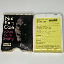 Nat King Cole When You&#39;re Smiling 8-Track Tape PB-141 - £10.01 GBP