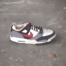 Nike Air Flight Condor 2009 Men’s Size 11 White Red Gray Sneakers 344575-163 - £43.15 GBP