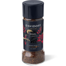 DAVIDOFF Origins  BRAZIL Rich Balanced 100g Instant Coffee Jar Robusta 8... - $11.87
