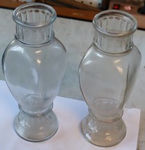 2 Vintage 10 inch flower vases - £35.57 GBP