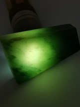 Icy Ice Light Green Burma Jadeite Jade Polished Rough Stone # 43g # 215 ... - $750.00