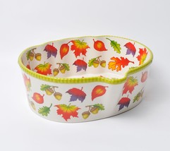 Temp-tations Seasonal 4-qt Figural Pumpkin Bowl in Harvest - £42.53 GBP