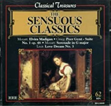 Classical Treasures: Sensuous Classics: Elvira Madigan, Peer Gynt, Serenade in G - £8.21 GBP