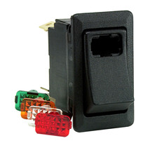 Cole Hersee Lighted Rocker Switch SPST On-Off 4 Blade - $32.52