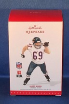 Hallmark 2015 Ornament Chicago Bears Nfl New Ship Free Jared Allen - £30.66 GBP