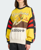 adidas Originals Archive Cycling Sweatshirt Women&#39;s Lifestyle Top AsiaFi... - $5,558.07 MXN