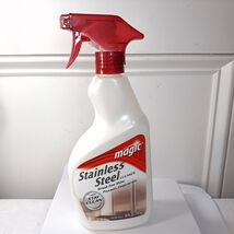Magic Stainless Steel Cleaner Spray 24oz non aerosol appliance fridge st... - $651.74 MXN