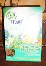 1 RAIN GARDEN FRAGRANCE AirWick Scented Oil Plugin Air Freshener RARE - $19.55