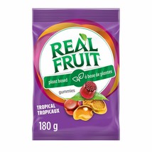 4 X Dare RealFruit Gummies Tropical Candy 180g Each -Canada -Free Shipping - £20.60 GBP