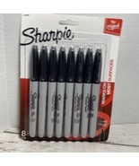 Sharpie 8 Ct Black Permanent Marker - £6.99 GBP