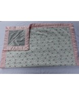 Minky baby blanket - small - elephants bathing- gray - white - standard - $45.00