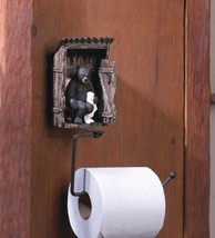 Unique Outhouse Toilet Paper Holder | Vintage Style Accessory - $29.20
