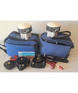 Lot of 2 Sokkia Locus Survey Receivers w 2 Carrying Cases &amp; accessories - €330,19 EUR