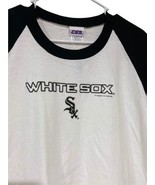 Chicago White Sox Black &amp; White VF Imagewear Raglan Shirt Size 3XL NWT - £18.10 GBP