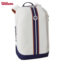 Wilson Super Tour Ro Garros 2023 Tennis Backpack Design Elegance Navy Tournament - £193.36 GBP