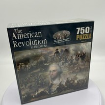 The American Revolution In Historic Art 750 Piece Jigsaw Puzzle NEW Seal... - $13.54