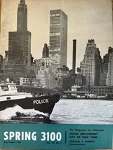 SPRING 3100 NYPD MAGAZINE JULY - AUG 1961 - $134.09 MXN