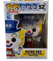 Peter Pez Funko Pop 52 Ad Icons PEZ Vinyl Figure Stunning NEW - $16.92