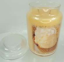 Village Candle 21.25 oz Scented Candle - Creamy Vanilla - New - £15.28 GBP
