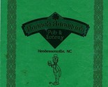 Hannah Flanagan&#39;s Pub &amp; Eatery Menu Hendersonville North Carolina - $13.86