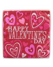American Greetings Valentine&#39;s Day Beverage Napkins (16 Pack), Red - $4.90