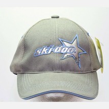Ski Doo Star Adjustable Baseball Cap Hap Gray New Bombardier BRP RN91542 - $24.72